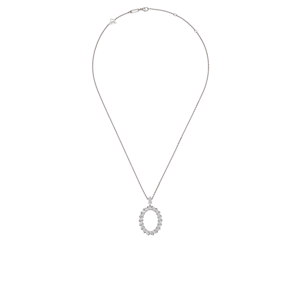 Chopard L'Heure du Diamant Marquise Halskette mit Anhänger