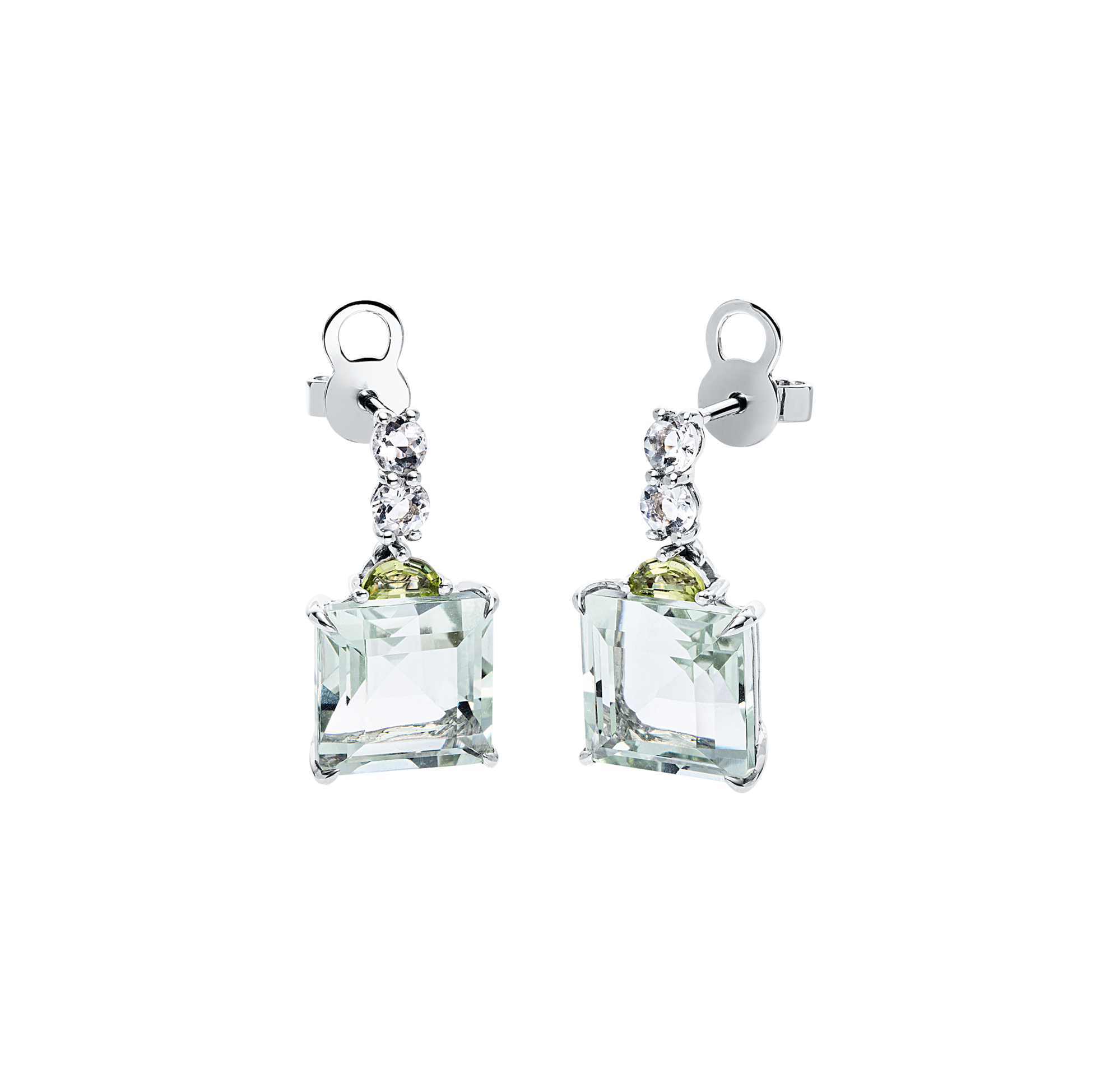 Brogle Classic colored stone earrings Brogle Classic colored stone earrings