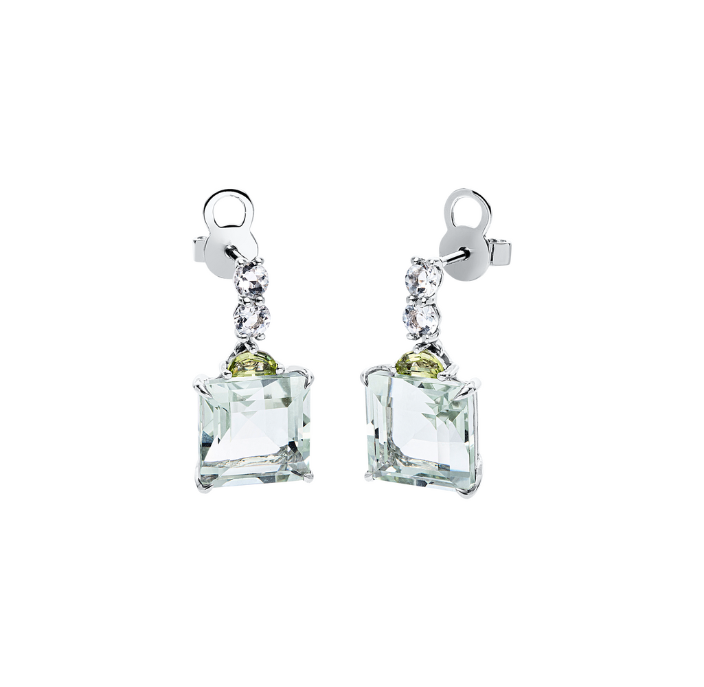 Brogle Classic colored stone earrings Brogle Classic colored stone earrings