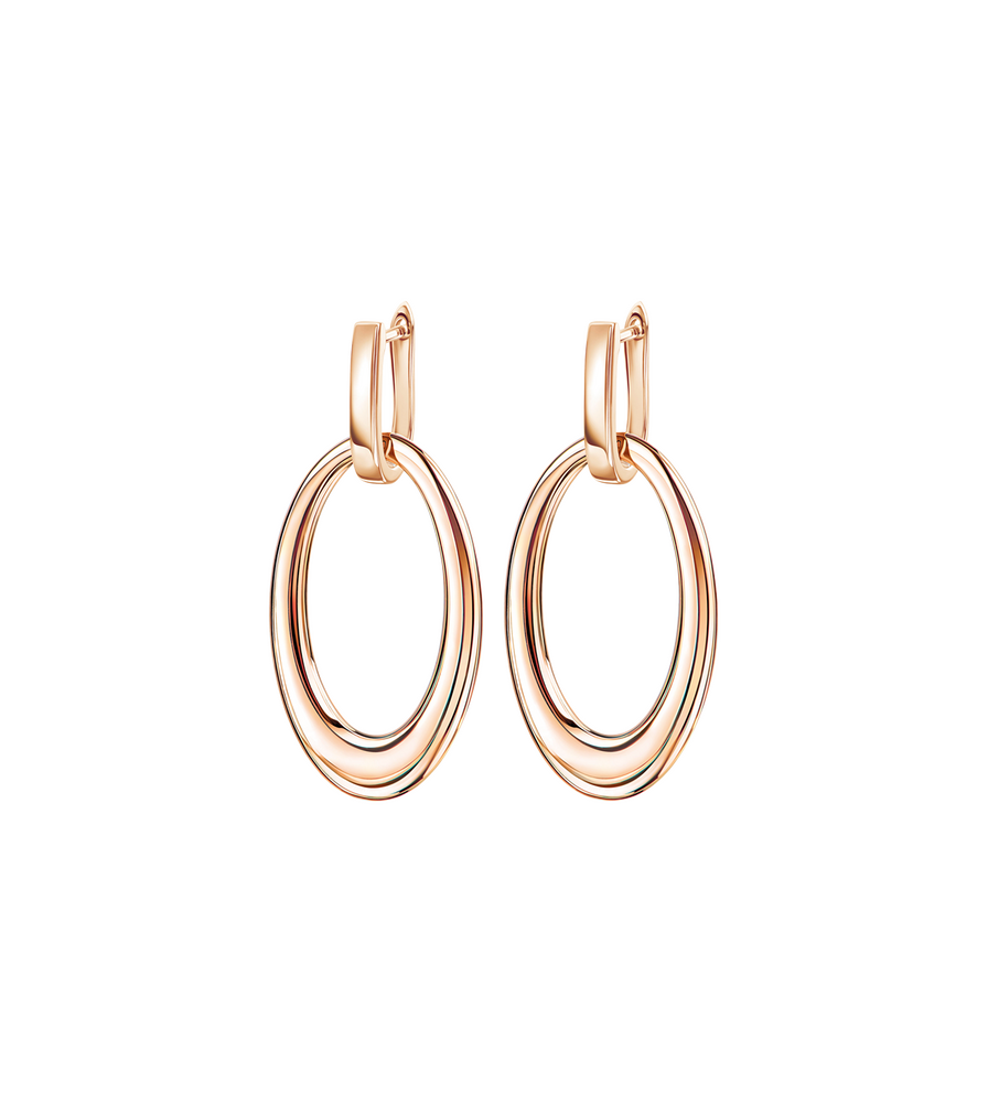 Emil Kraus Ellipse hoop earrings Emil Kraus Ellipse hoop earrings