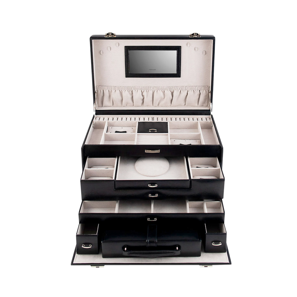 Friedrich Schmuckkoffer Jumbo Classico mit Tresor Etui Friedrich Schmuckkoffer Jumbo Classico mit Tresor Etui