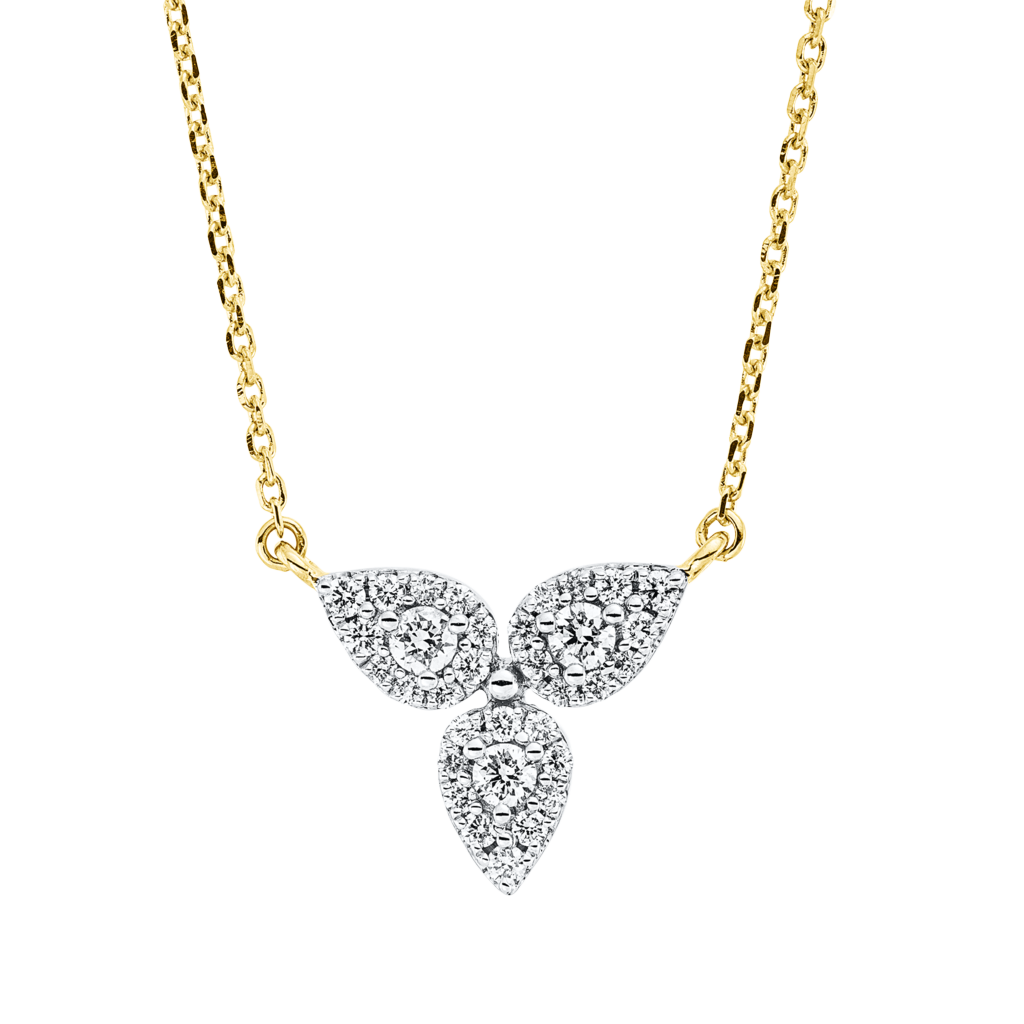 Brogle Classic necklace with diamond pendant Brogle Classic necklace with diamond pendant