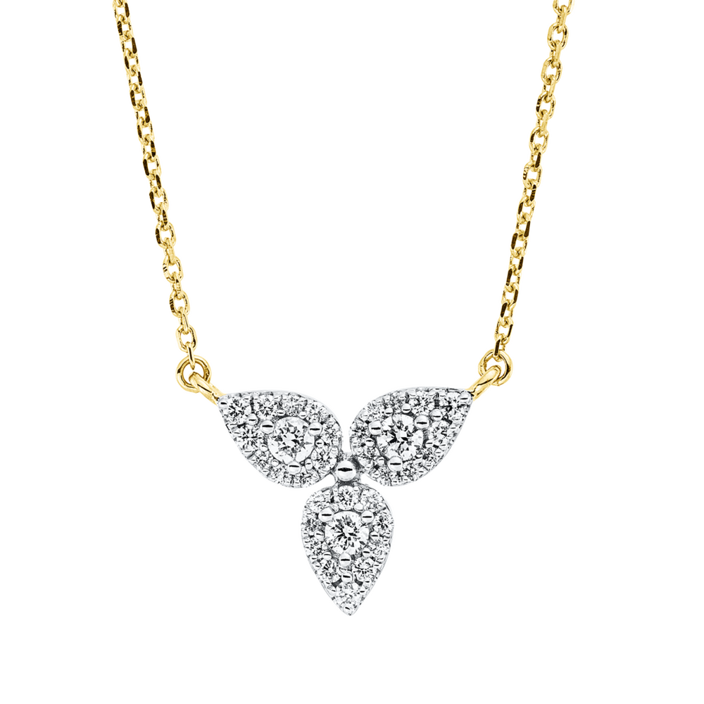 Brogle Classic necklace with diamond pendant Brogle Classic necklace with diamond pendant