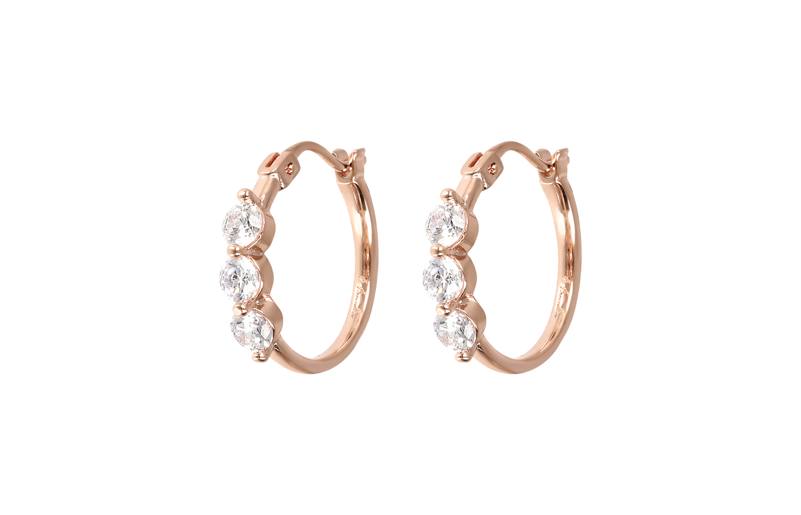 Bronzallure Altissima hoop earrings