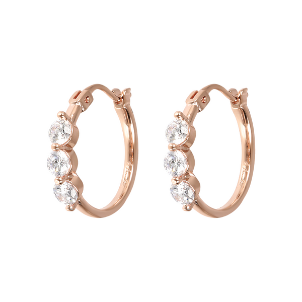 Bronzallure Altissima hoop earrings