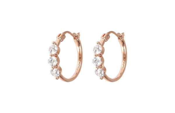 Bronzallure Altissima hoop earrings Bronzallure Altissima hoop earrings