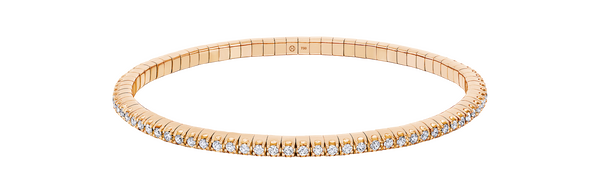 Brogle Selection flexible tennis bracelet