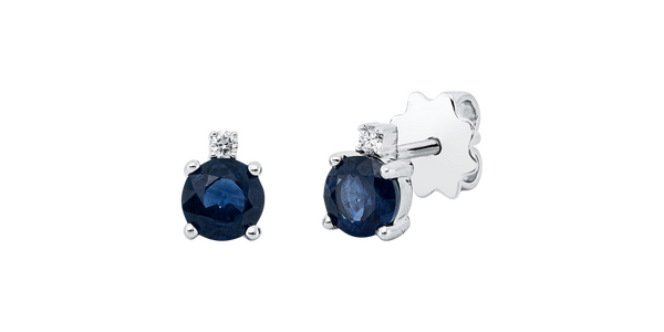 Brogle Classic Saphirohrstecker