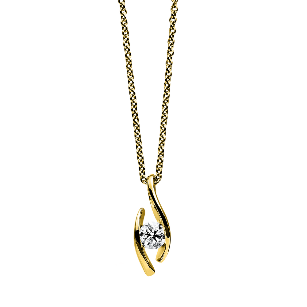 Brogle Selection Promise Necklace with Pendant Brogle Selection Promise Necklace with Pendant