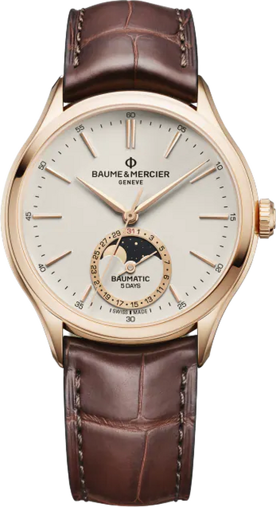 Baume & Mercier Clifton Baumatic Moon Phase 39mm