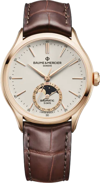 Baume & Mercier Clifton Baumatic Moon Phase 39mm Baume & Mercier Clifton Baumatic Moon Phase 39mm