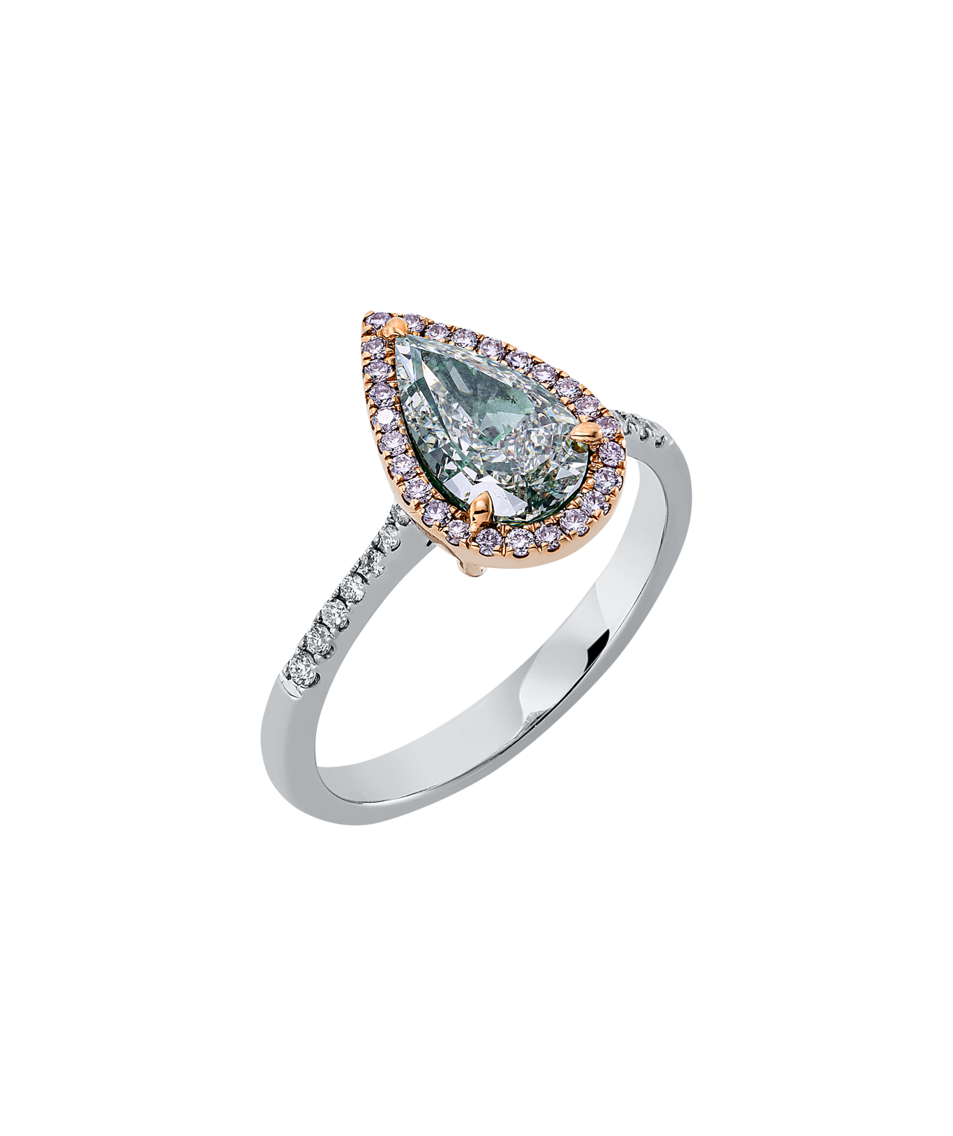 Brogle Selection Bicolor diamond ring Brogle Selection Bicolor diamond ring