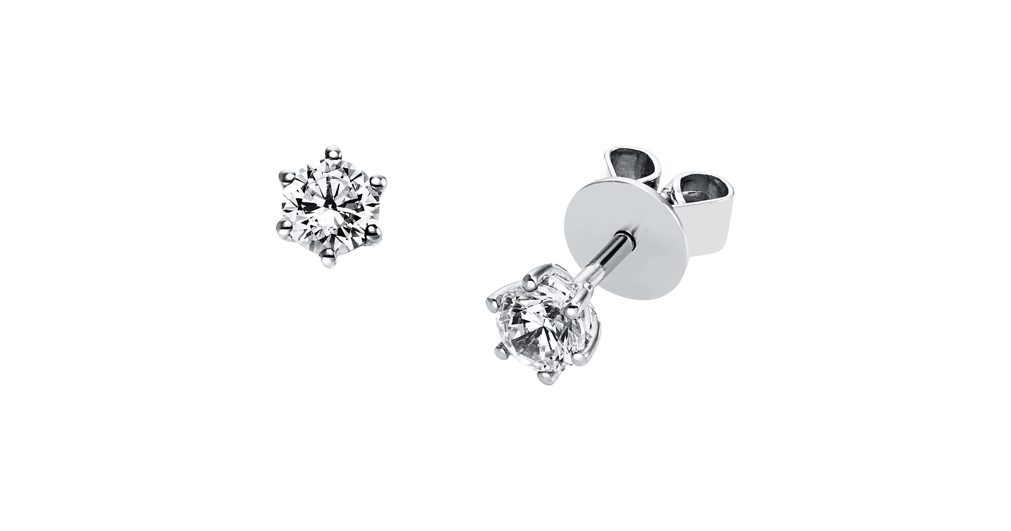 Brogle Selection Marie stud earrings up to 0.25 carat Brogle Selection Marie stud earrings up to 0.25 carat