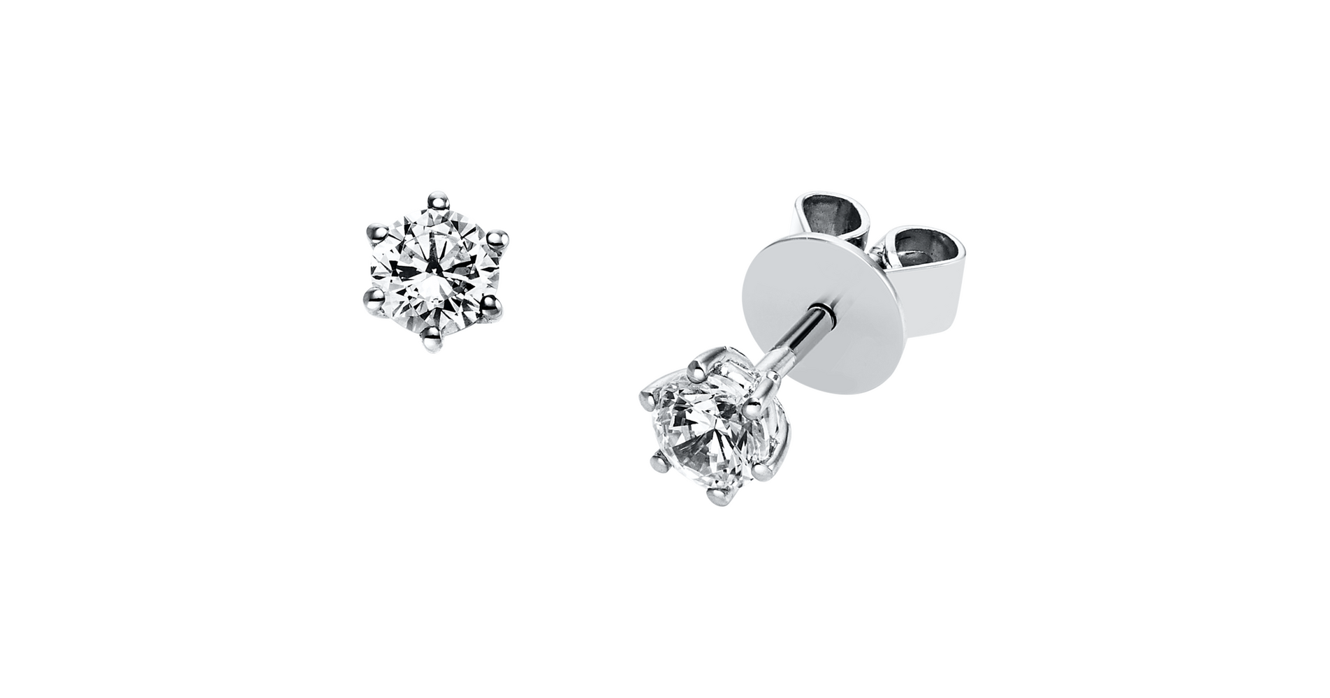 Brogle Selection Marie stud earrings up to 0.25 carat Brogle Selection Marie stud earrings up...