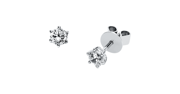 Brogle solitaire ear stud Marie up to 0.5 carat Brogle solitaire ear stud Marie up to 0.5 carat