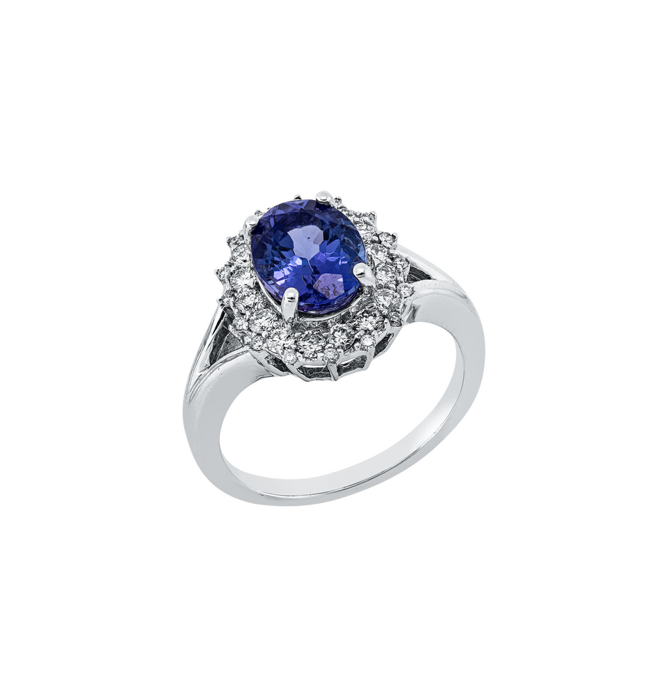 Brogle Classic tanzanite ring