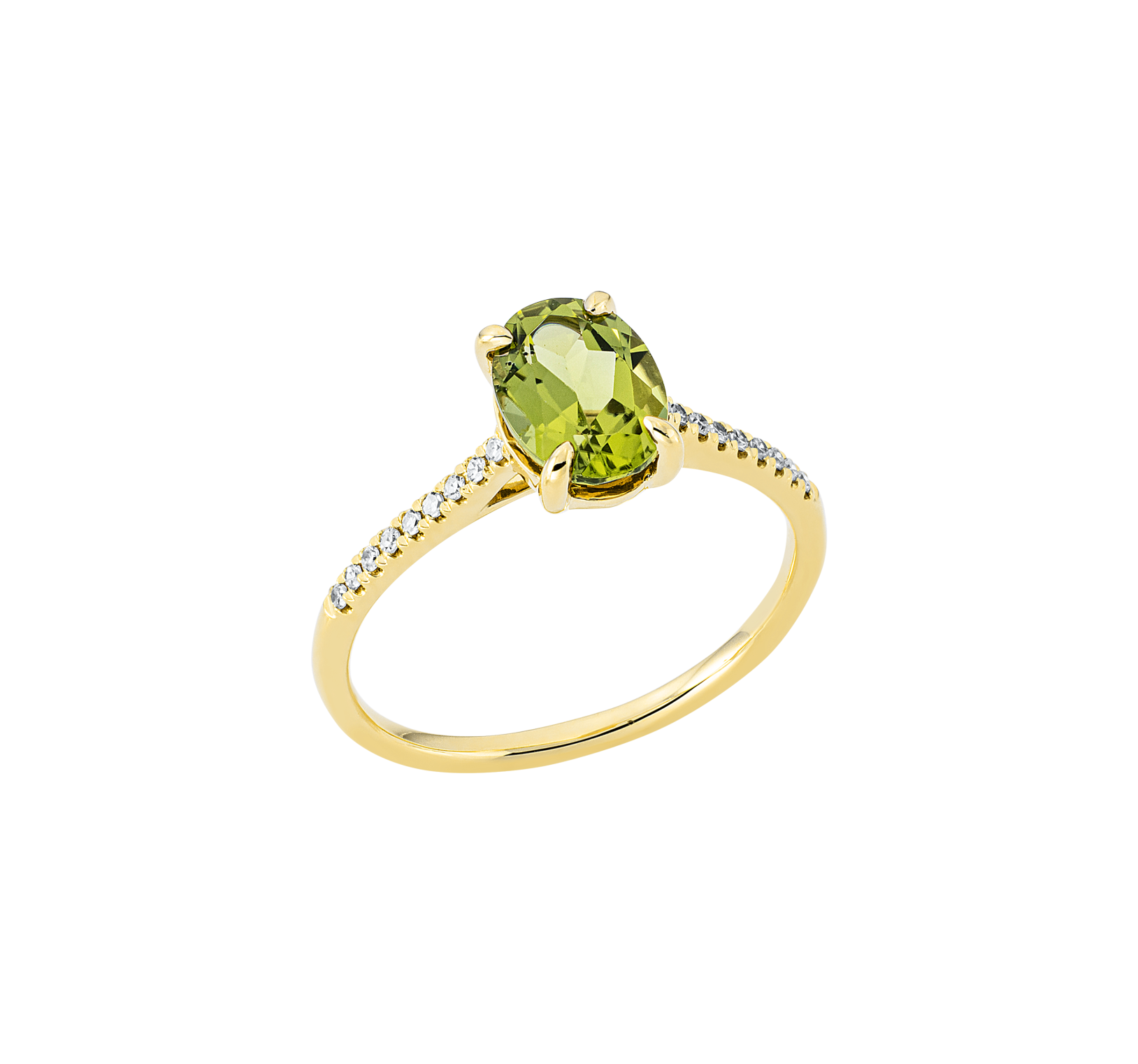 Brogle Classic peridot ring