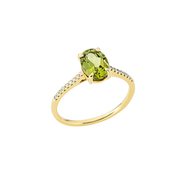 Brogle Classic peridot ring Brogle Classic peridot ring