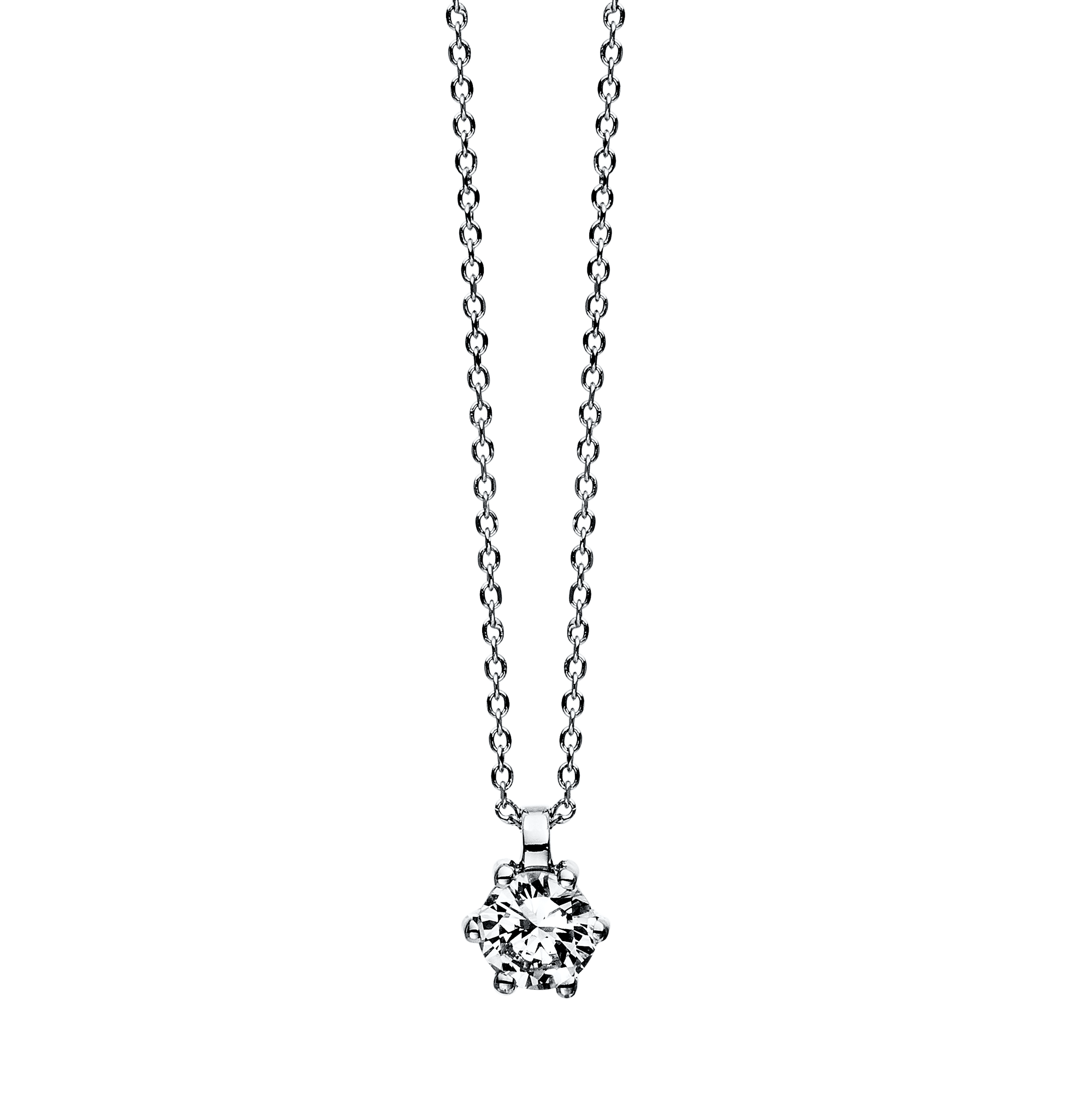 Brogle Solitairekette Marie bis 0,25 Karat Brogle Solitairekette Marie bis 0,25 Karat