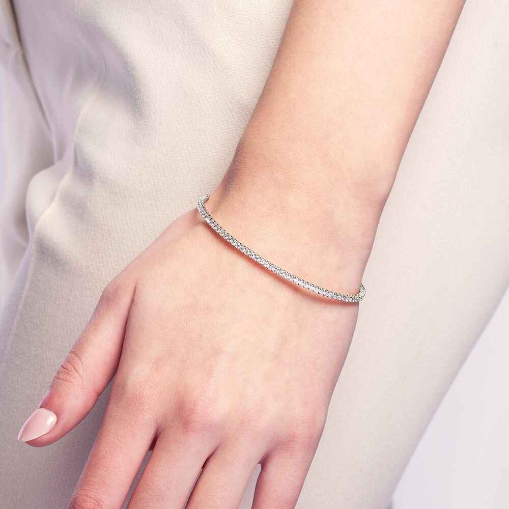 Brogle Selection flexible tennis bracelet