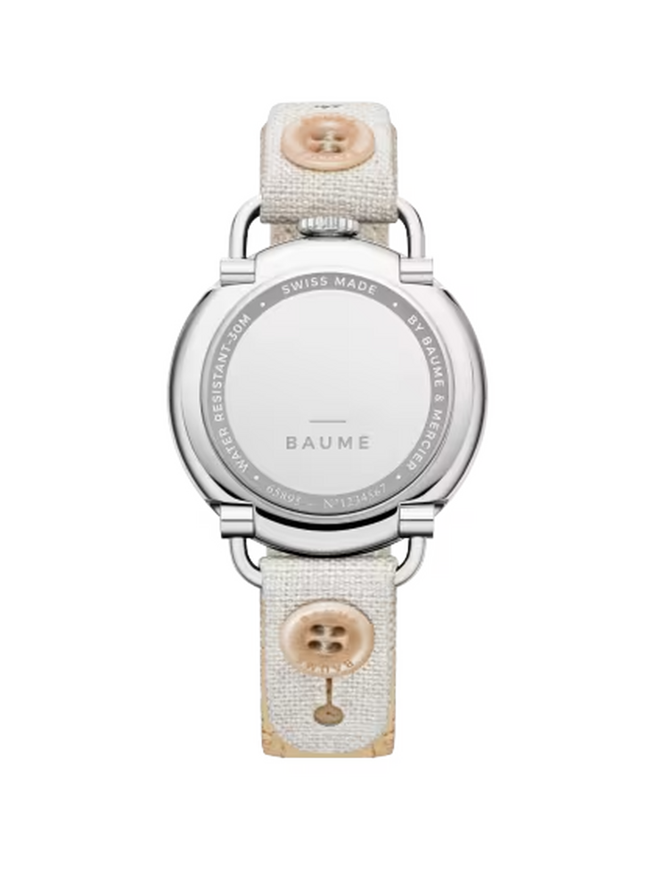 Baume quartz moon phase 35mm