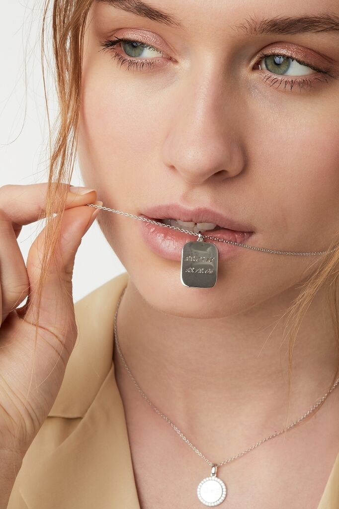 SIF Jakobs Follina Pianura Quadrato Halskette SIF Jakobs Follina Pianura Quadrato Halskette