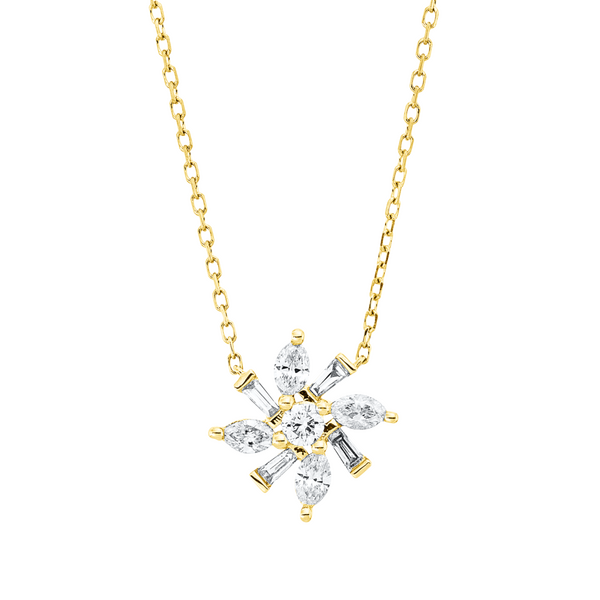 Brogle Classic Kette mit Diamantanhänger Brogle Classic Kette mit Diamantanhänger