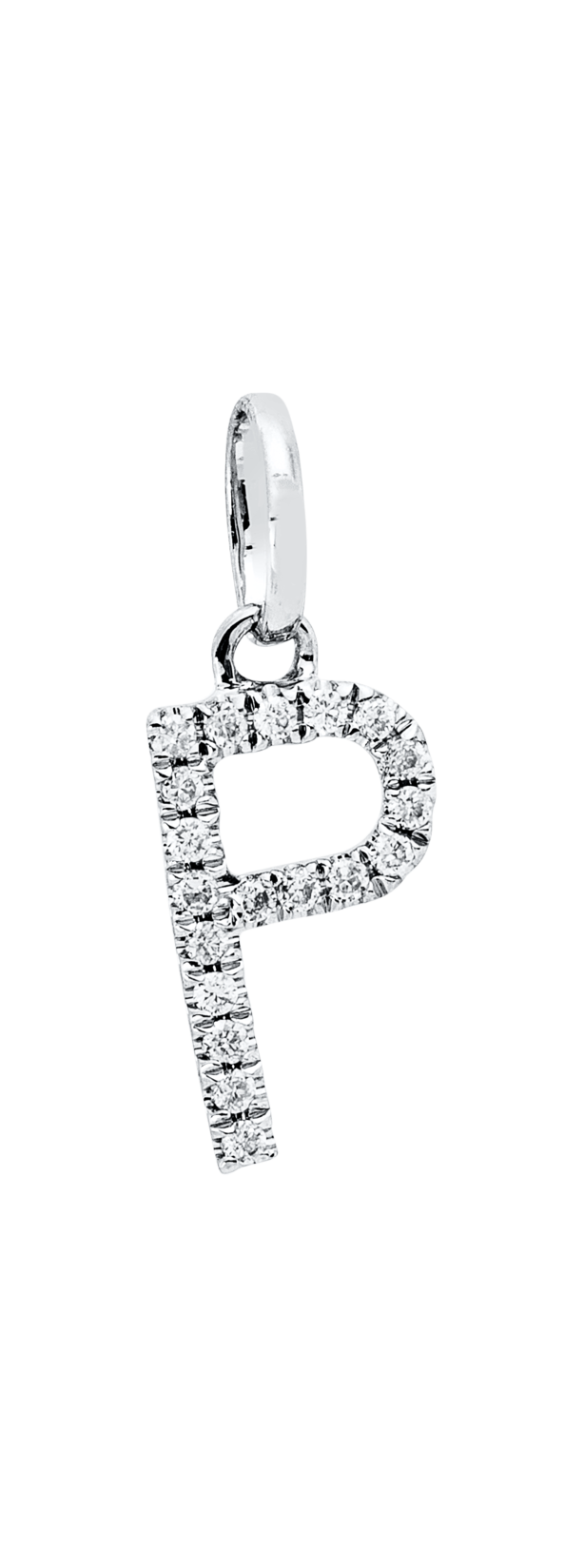 Brogle Classic Buchstabenanhänger P mit Diamanten Brogle Classic Buchstabenanhänger P mit Diamanten