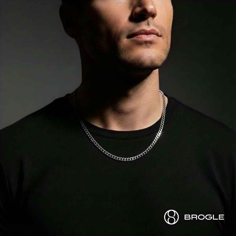 Brogle Classic Panzerkette 4-seitig diamantiert 4mm