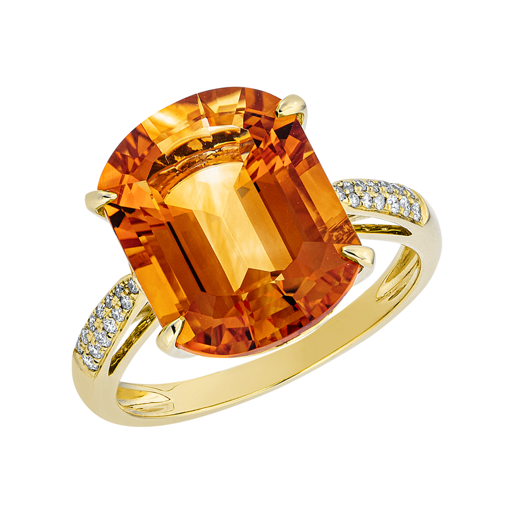 Brogle Selection Felicity citrine ring