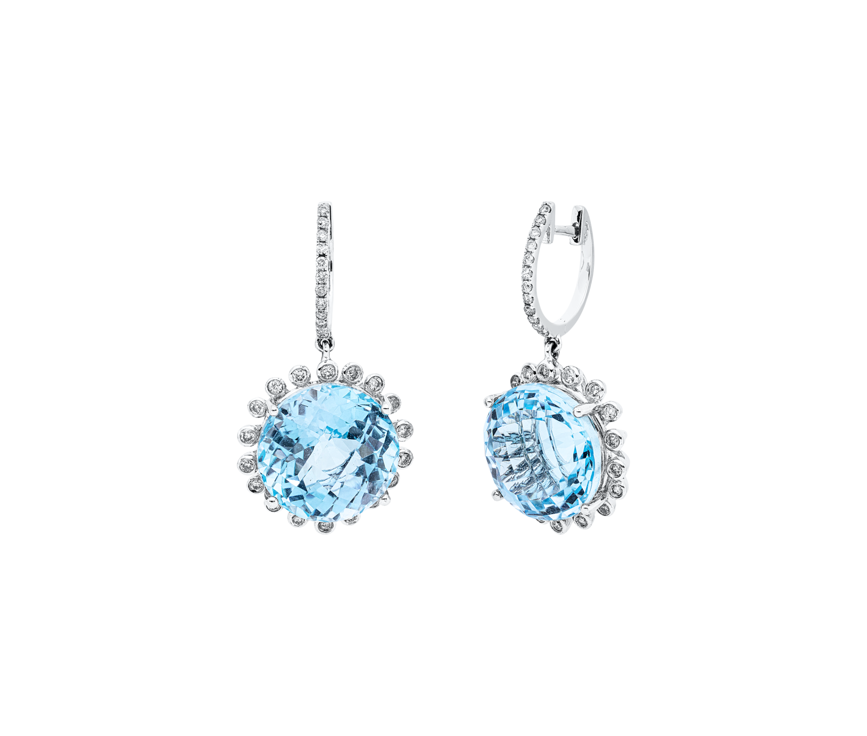 Brogle Classic topaz earrings Brogle Classic topaz earrings