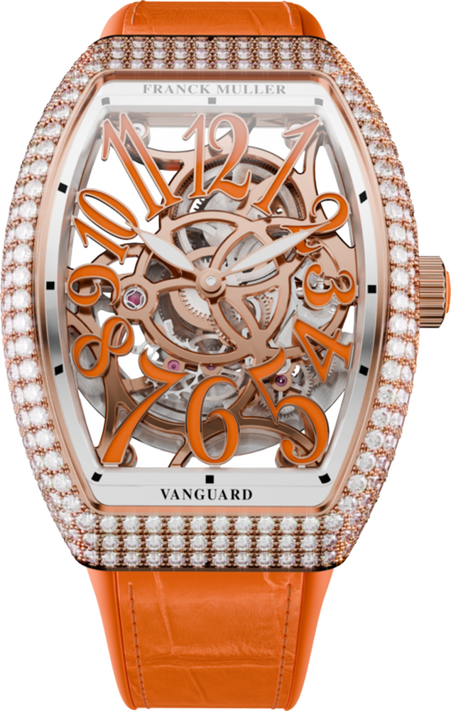 Franck Muller Vanguard Slim Skeleton 46.3 x 35mm