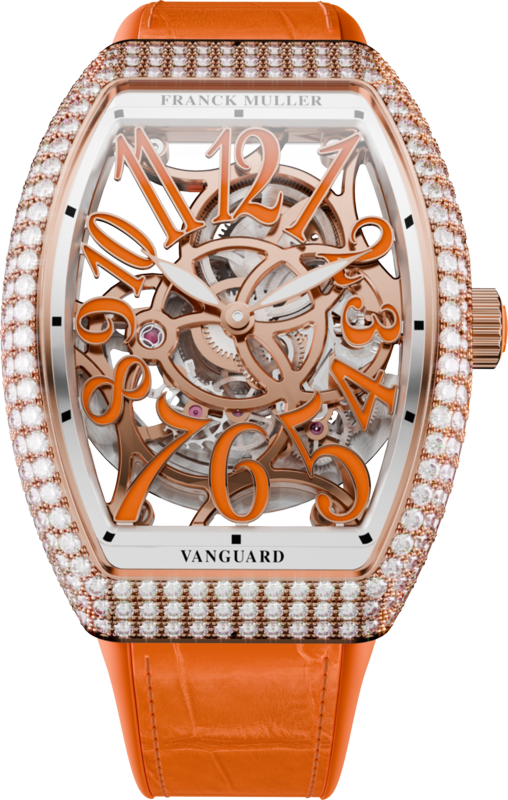 Franck Muller Vanguard Slim Skeleton 46.3 x 35mm Franck Muller Vanguard Slim Skeleton 46.3 x 35mm