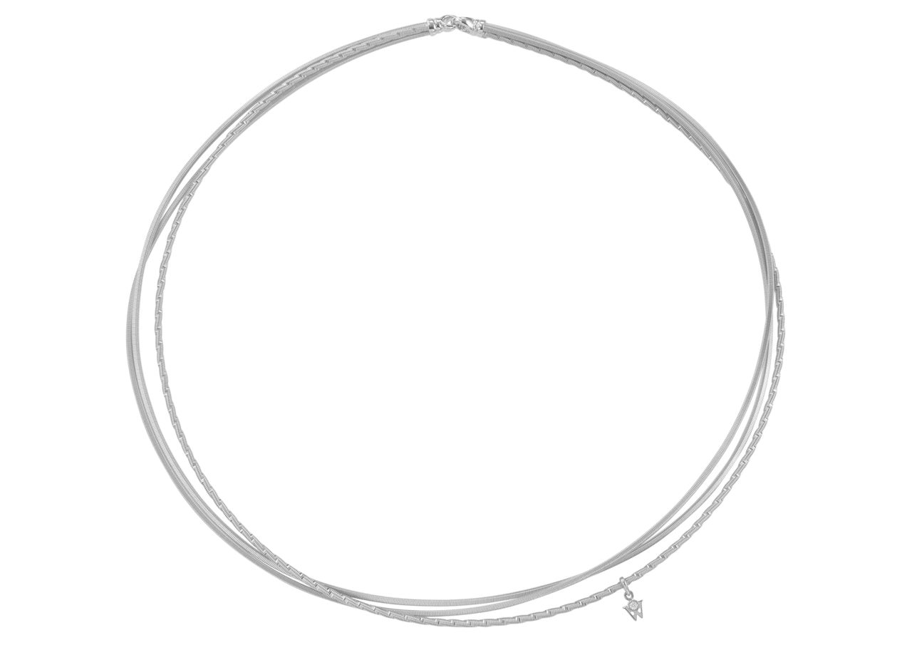 Wellendorff Crossover Necklace Wellendorff Crossover Necklace