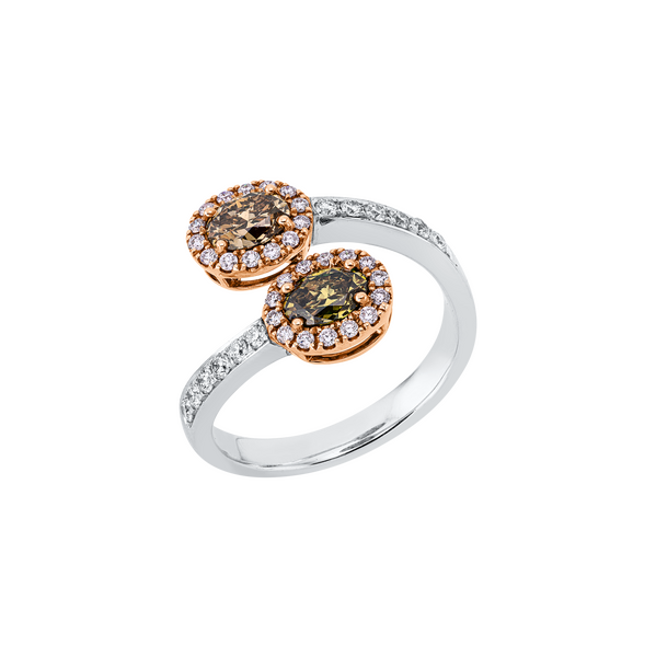 Brogle Selection Bicolor diamond ring Brogle Selection Bicolor diamond ring