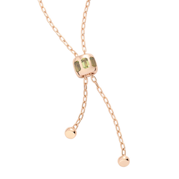 PCC3020 O7000 000EY 030 Pomellato iconica necklace peridot rose gold 18kt a921af350b4615b2b