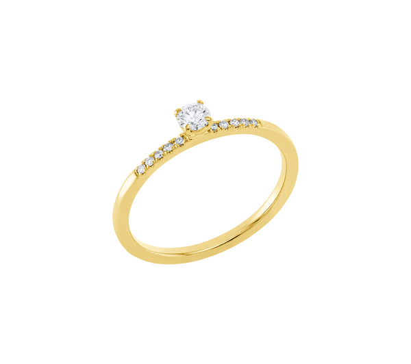 Brogle Classic solitaire ring Brogle Classic solitaire ring