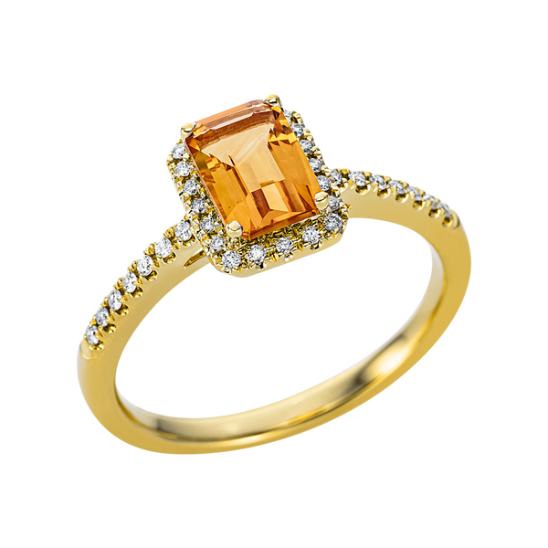 Brogle Selection Felicity citrine ring