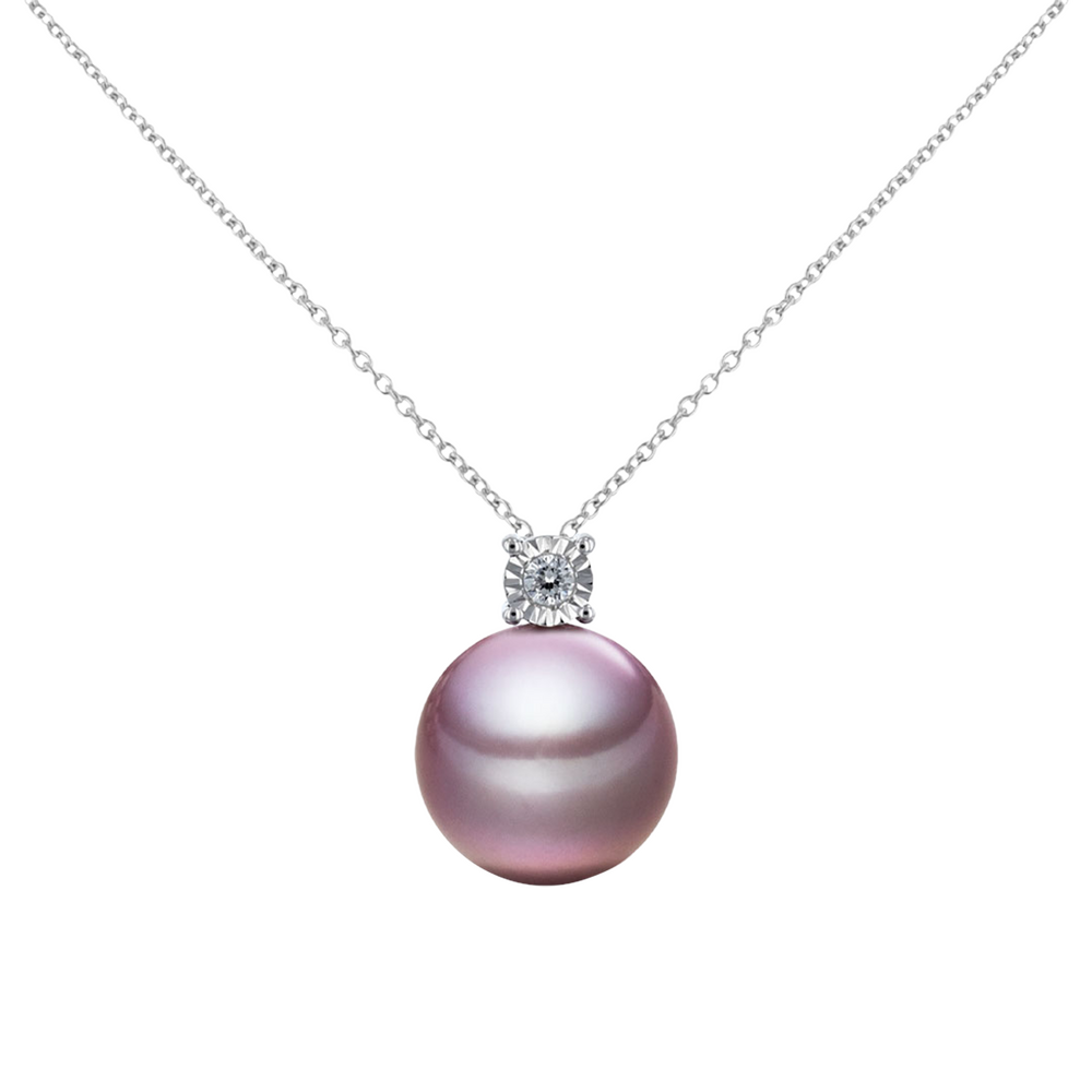 Brogle Selection Ocean freshwater pearl pendant