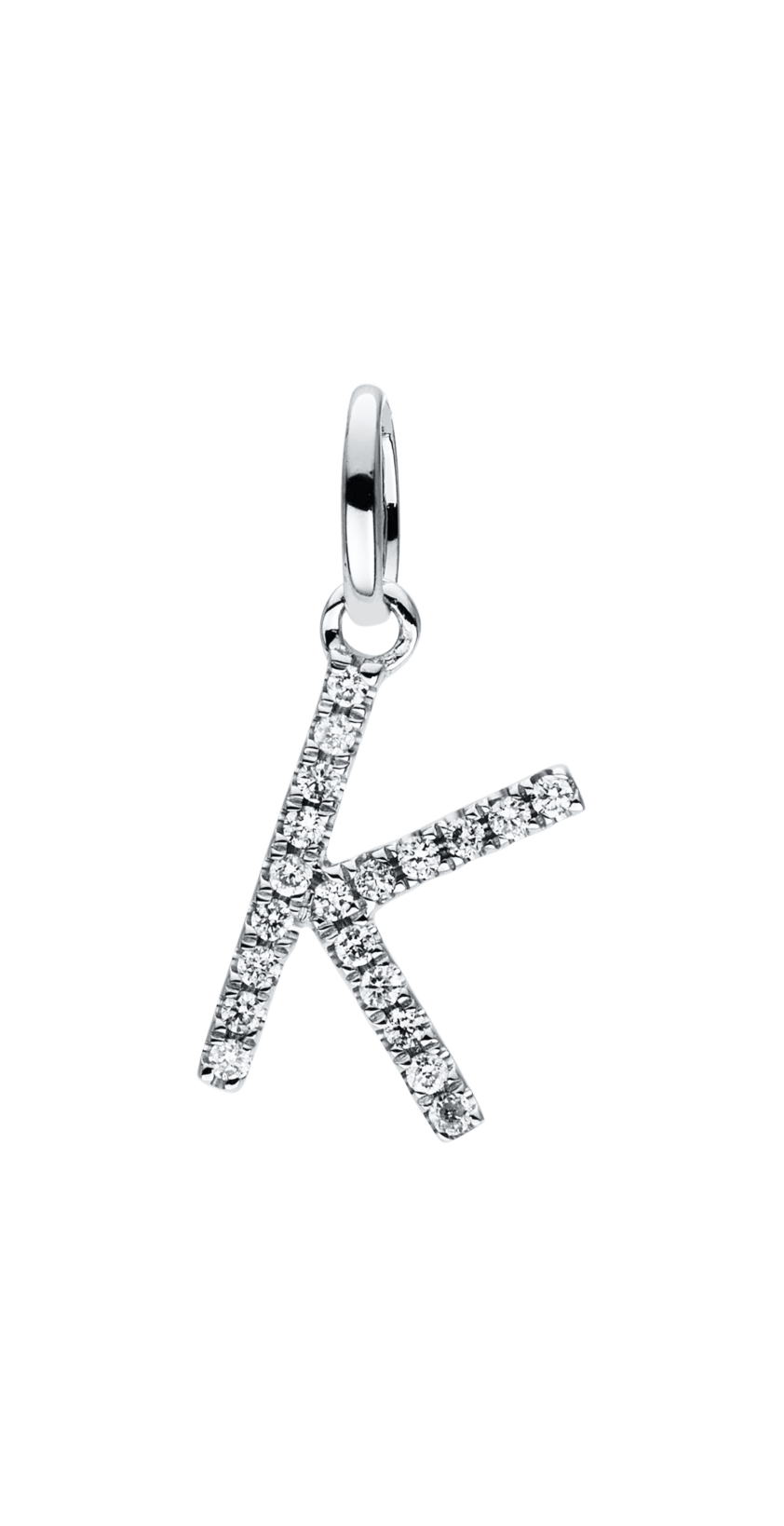 Brogle Classic Buchstabenanhänger K mit Diamanten Brogle Classic Buchstabenanhänger K mit Diamanten