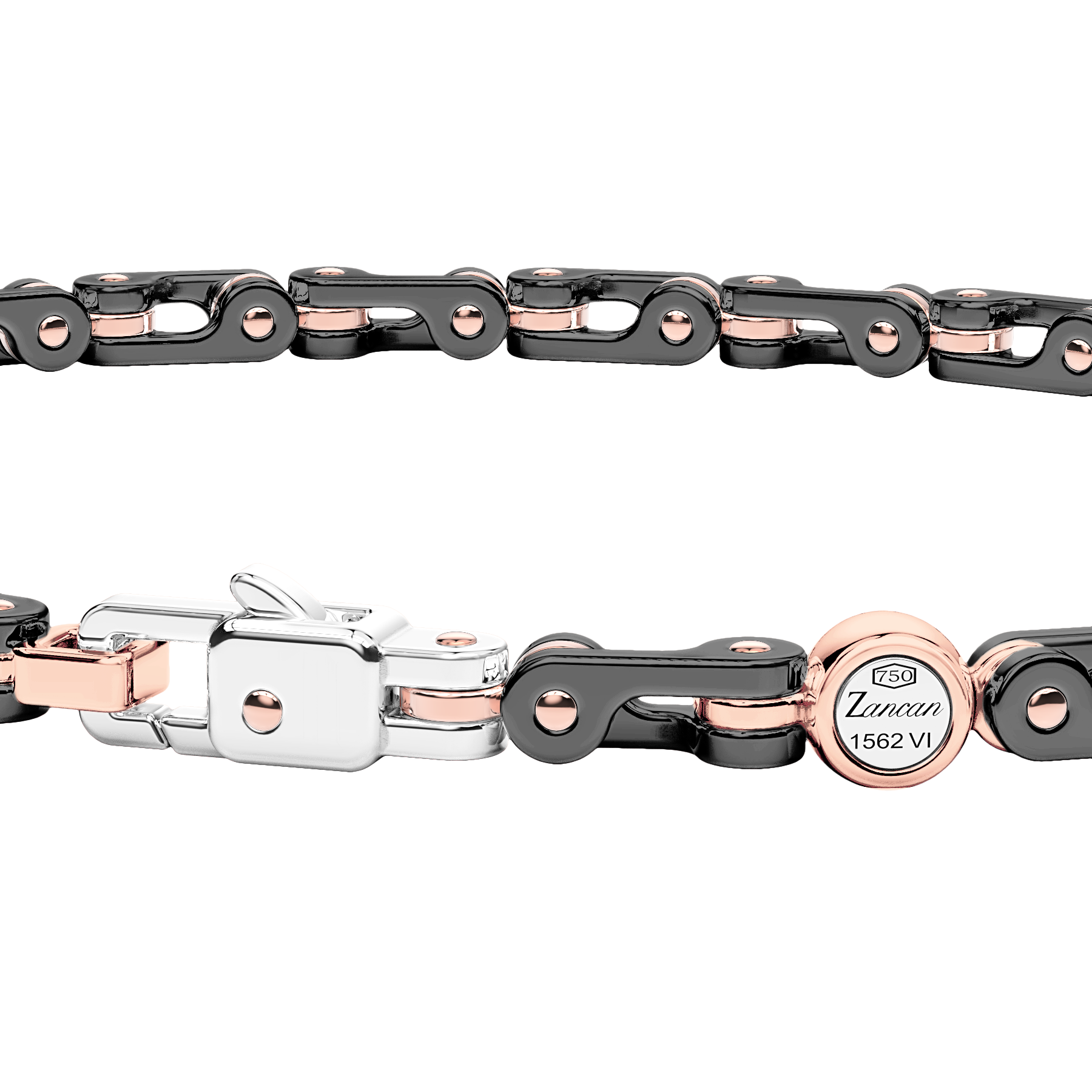 Zancan Ceramik Gold Armband Zancan Ceramik Gold Armband