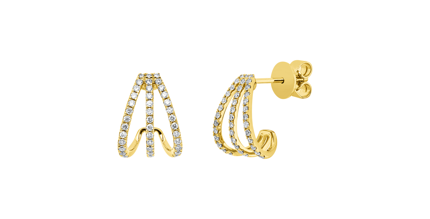 Brogle Classic Diamantcreolen Brogle Classic Diamantcreolen