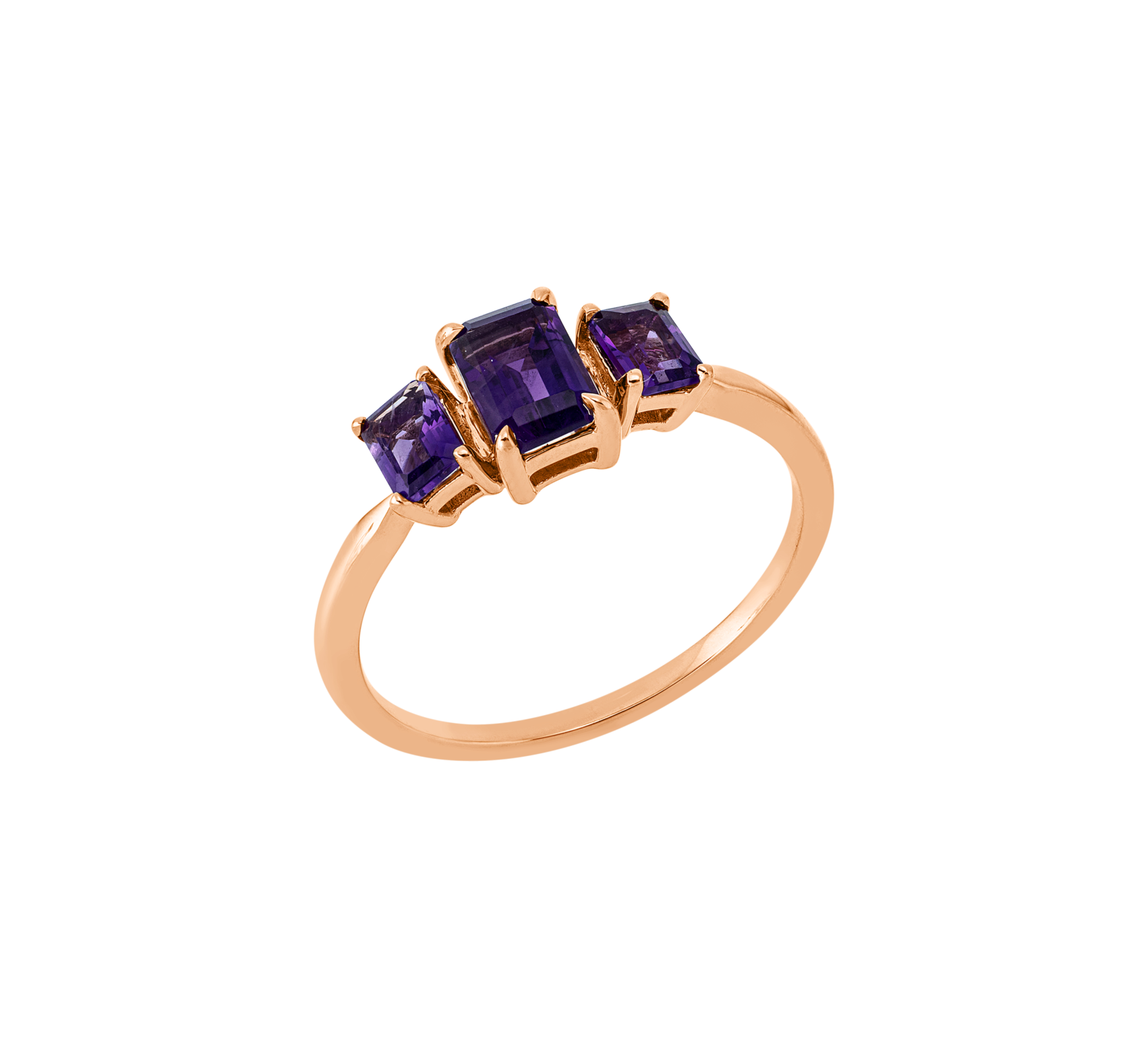 Brogle Classic Amethyst ring