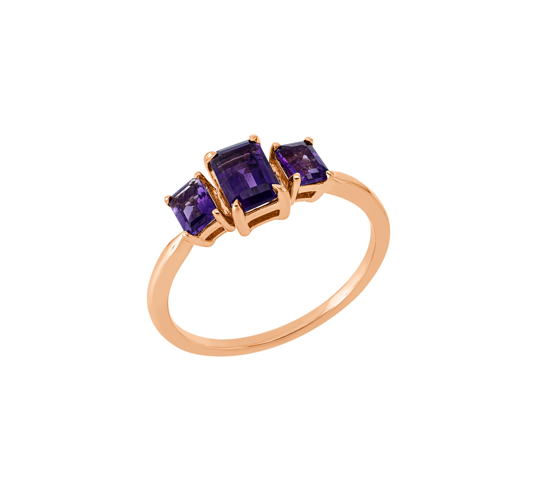 Brogle Classic Amethyst ring