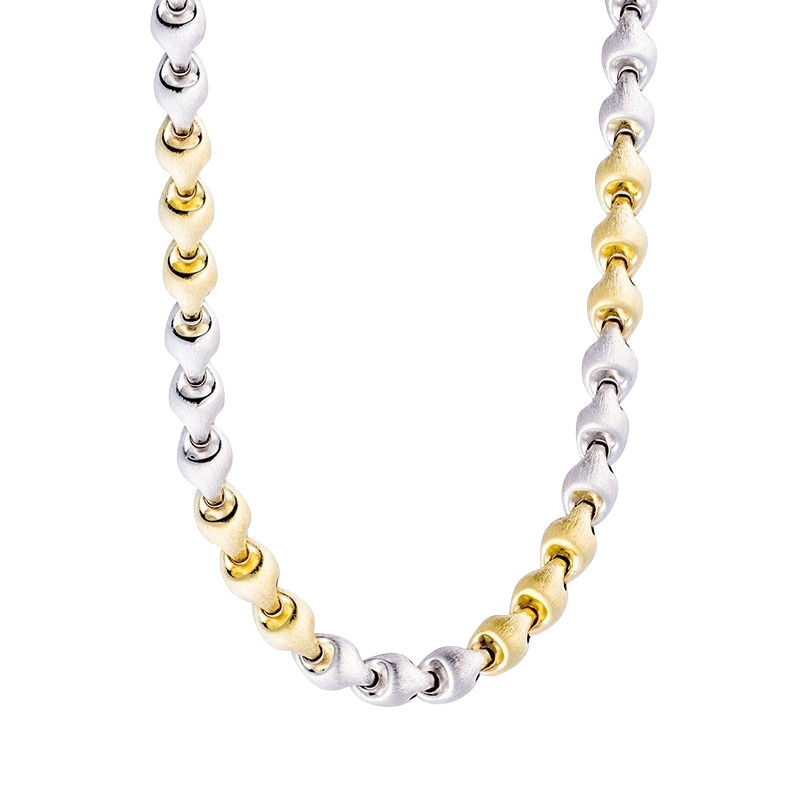 Brogle Classic Bicolor Gold Chain 5mm Brogle Classic Bicolor Gold Chain 5mm