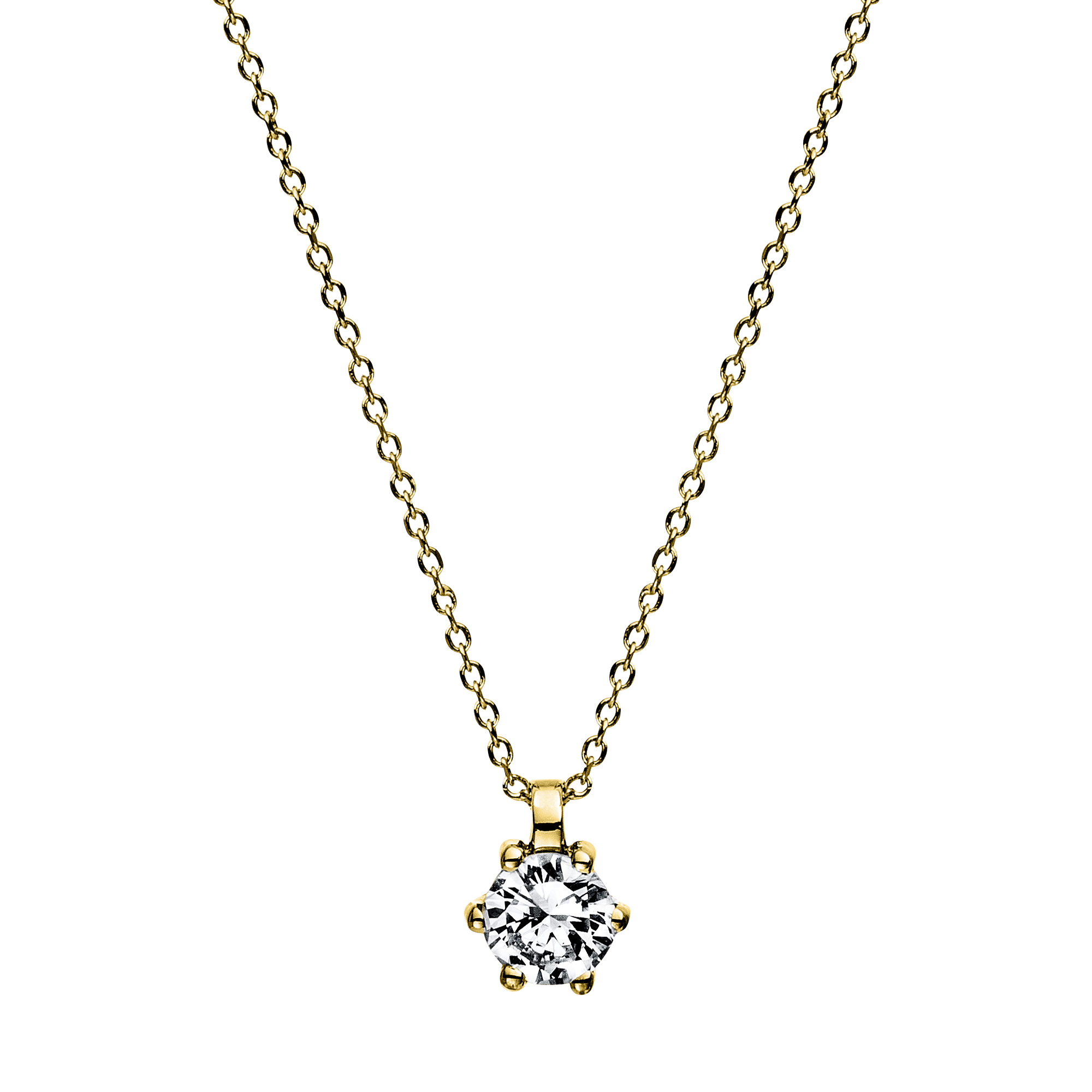 Brogle solitaire necklace Marie up to 0.25 carat Brogle solitaire necklace Marie up to 0.25 carat