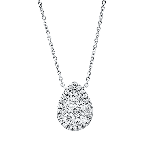Brogle Classic necklace with diamond pendant