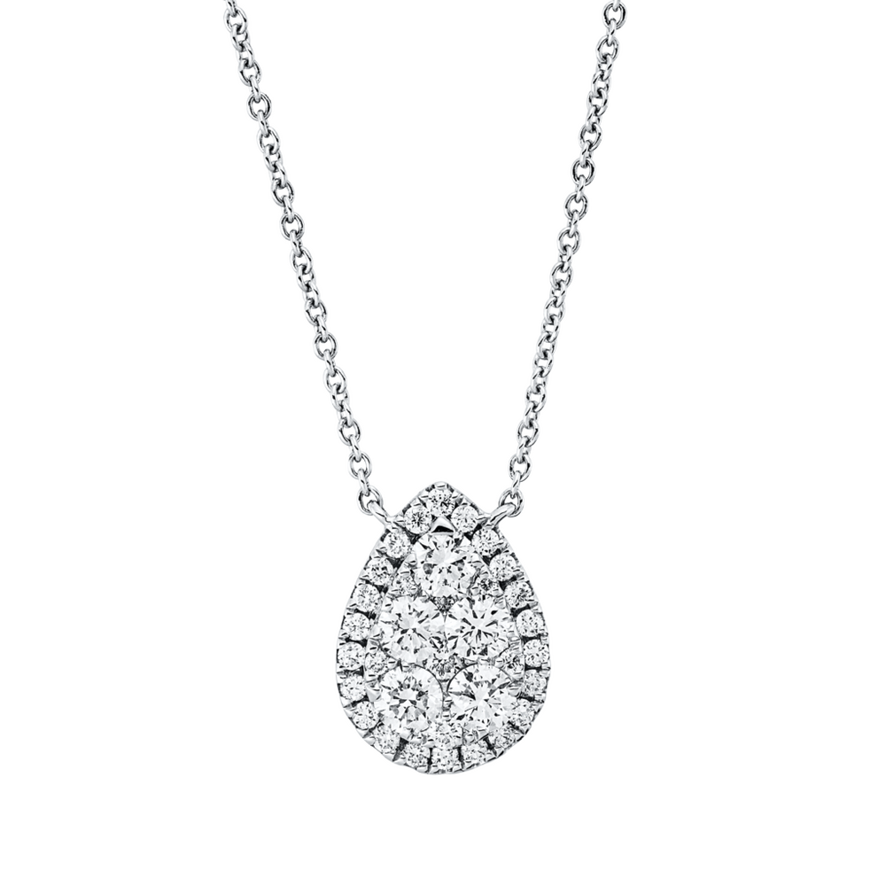 Brogle Classic necklace with diamond pendant Brogle Classic necklace with diamond pendant