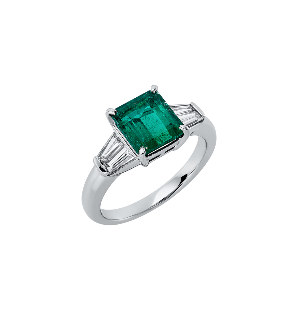 Brogle Selection emerald ring Brogle Selection emerald ring