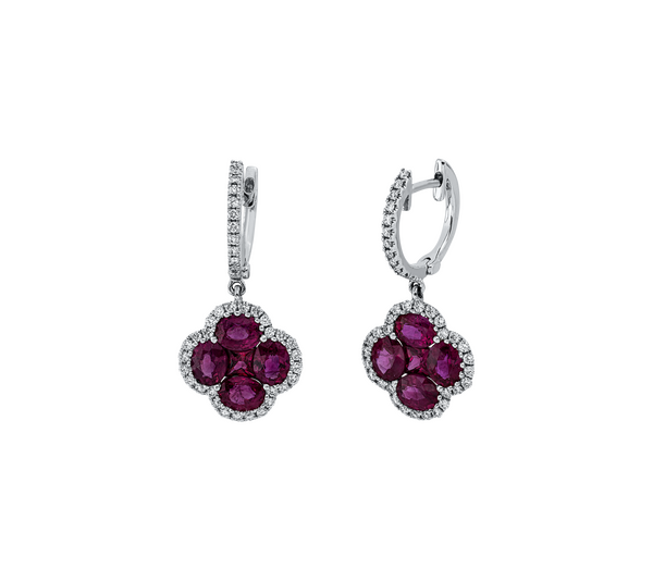 Brogle Classic Rubinohrhänger Brogle Classic Rubinohrhänger